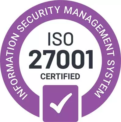 ISO 27001 Certified - Harmony